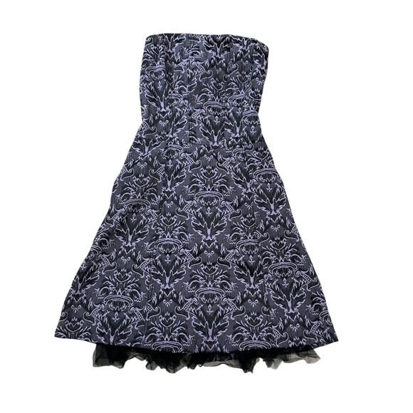 Tripp NYC Purple & Black Corset Tulle Dress • Y2K Gothic • Size Medium Alt Emo - Picture 1 of 7